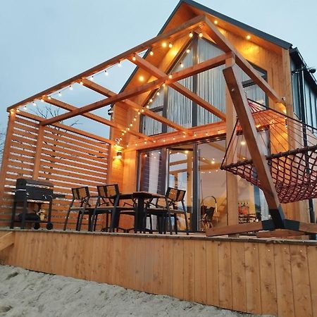 Domino - Domek Nad Jeziorem Bieniowice Eksteriør bilde
